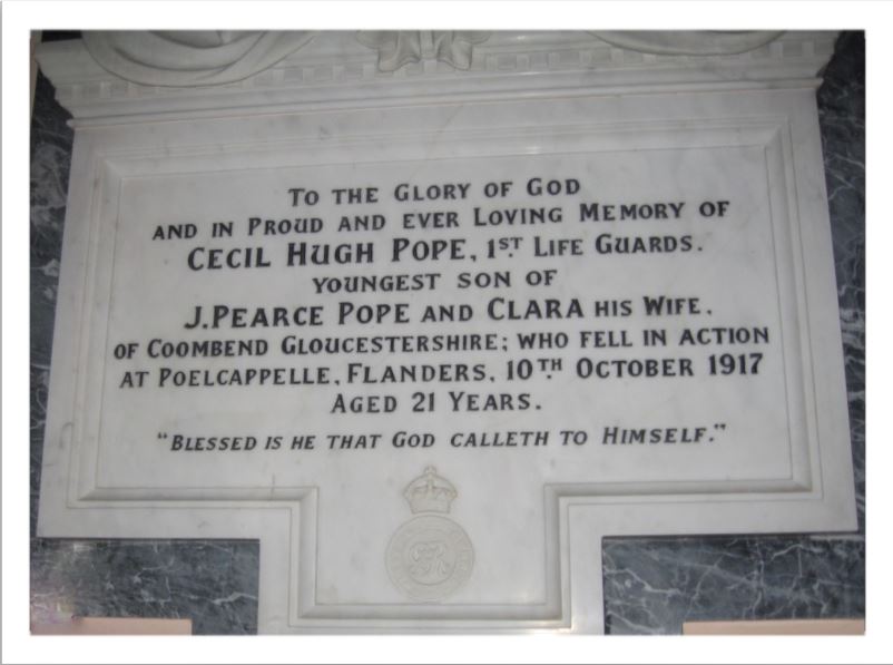 Corporal Cecil Hugh Pope (499)