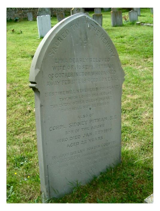 Corporal Sidney Pitman (92142)