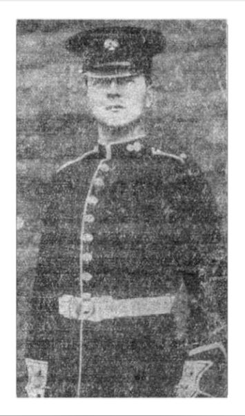 Private Reginald Thomas Packer