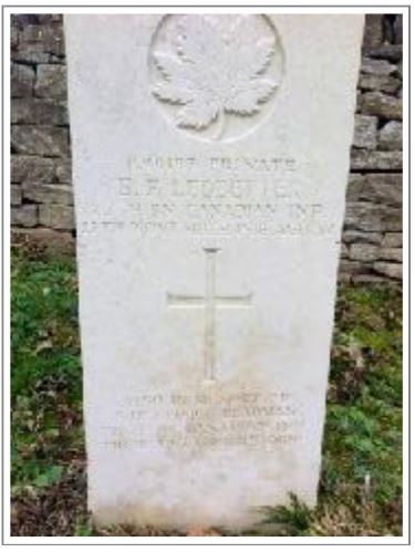 Private Ernest Frederick Ledbetter (1001193)