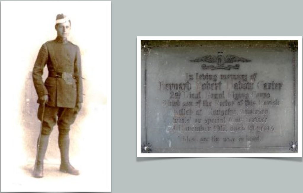 Second Lieutenant Bernard Robert Hadow Carter