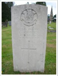 Private Albert Sidney Godwin (22461)