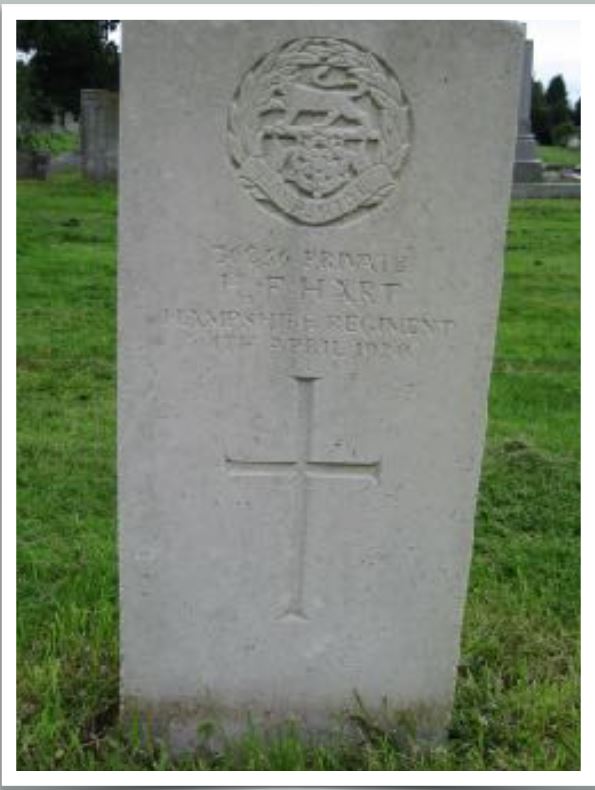 Private Hubert Francis Hart (36256)