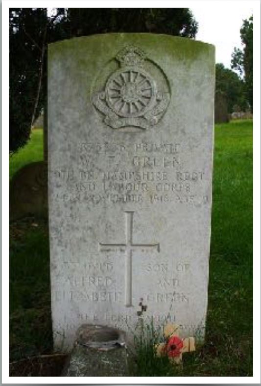 Private Walter Fred Green (375236)