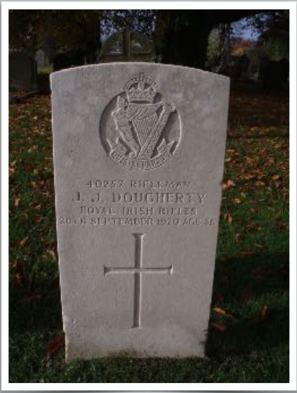 Rifleman John Joseph Dougherty (40257)