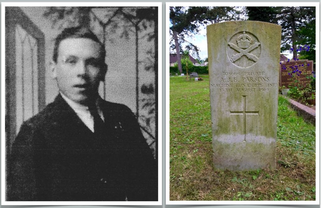 Private Albert James Enoch Parsons (108664)