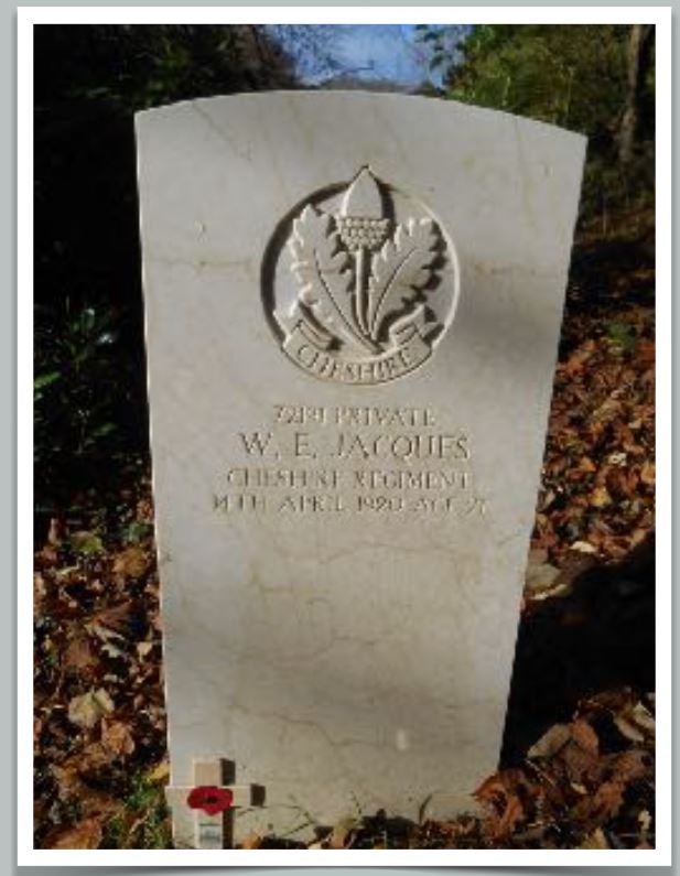 Private William Ewart Jacques (72191)