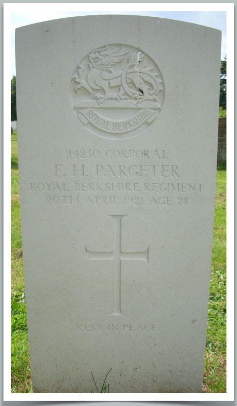 Corporal Francis Howard Pargeter (94230)