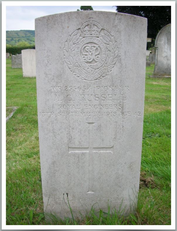 Pioneer Arthur Cecil Joseph Russell (WR/255654)