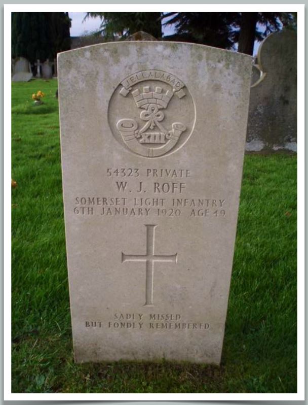 Private Walter James Roff (54323)