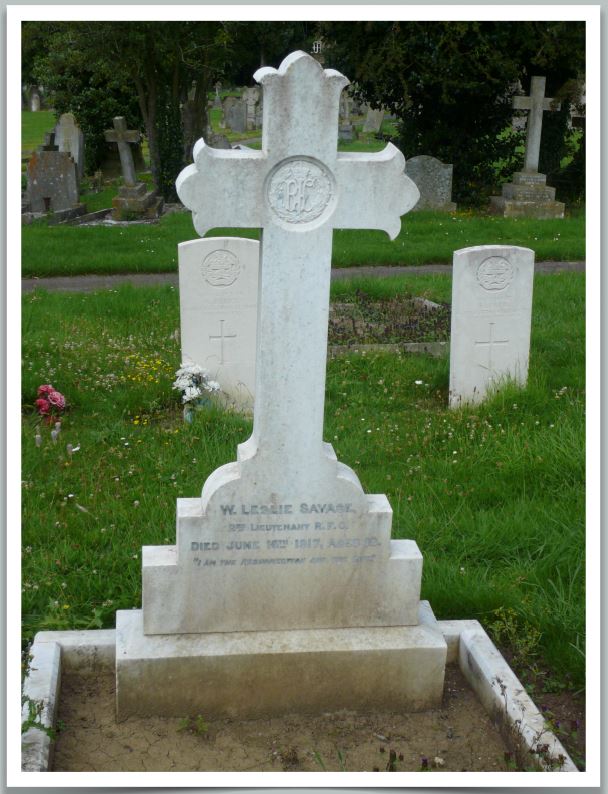 Second Lieutenant William Leslie Savage