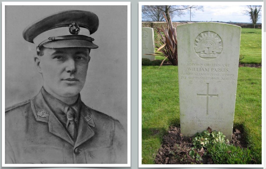 Second Lieutenant William Parkes
