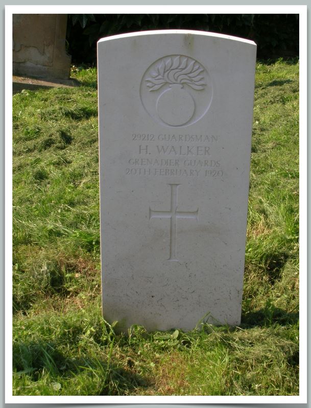 Guardsman Harry Walker (29212)
