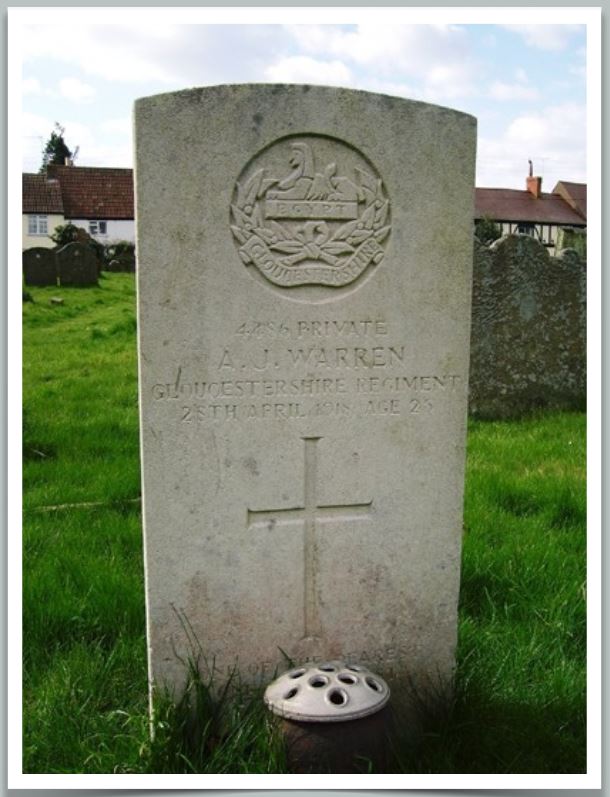 Private Alfred James Warren (4486)